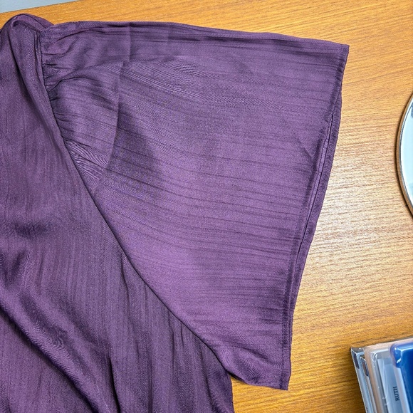 NWT Gorgeous Anthropologie Somerset Maxi Dress in Deep Purple! - Picture 9 of 9